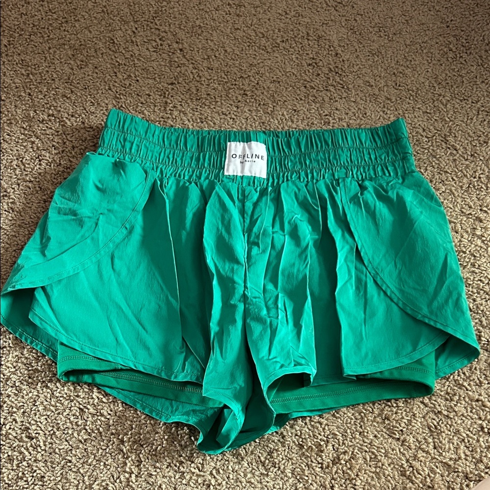 Aerie Women's Teal Athletic Shorts